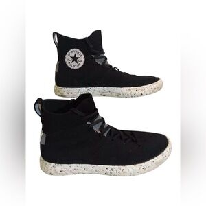 Renew Chuck Taylor All Star Crater Knit High 'Black' Unisex Women’s 9‎ Men’s 7